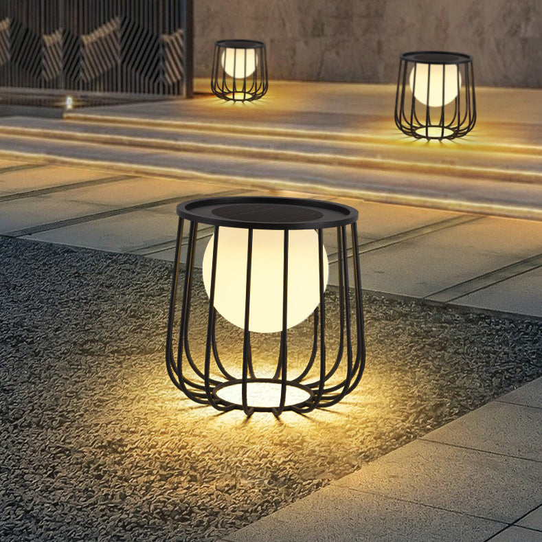 Modern Orb Solar Landscape Light
