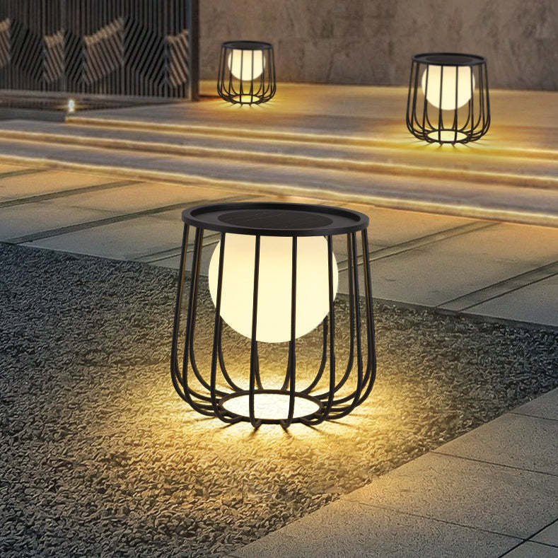Modern Orb Solar Landscape Light