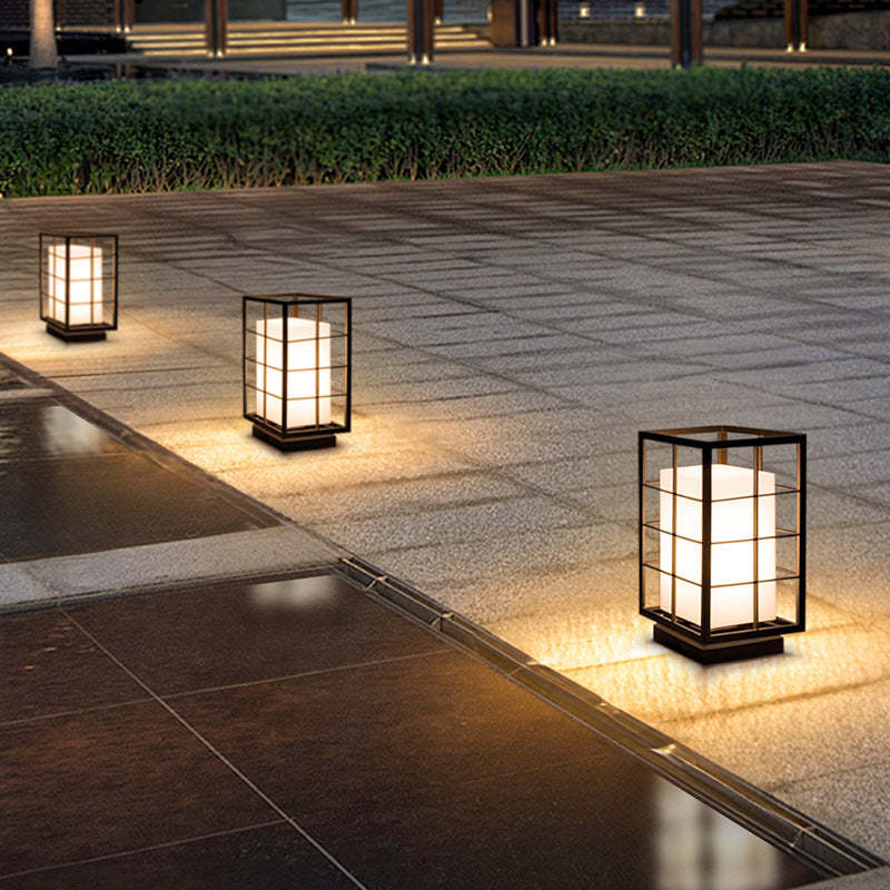 Modern Rectangle Skeleton Acrylic Landscape Light