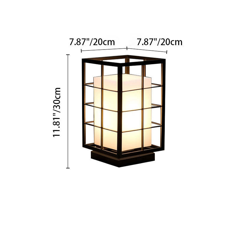 Modern Rectangle Skeleton Acrylic Landscape Light