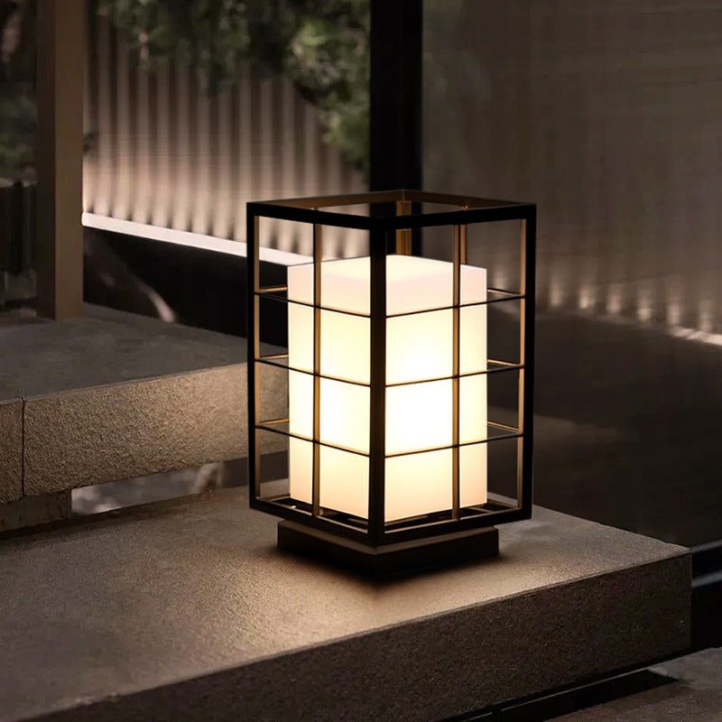 Modern Rectangle Skeleton Acrylic Landscape Light