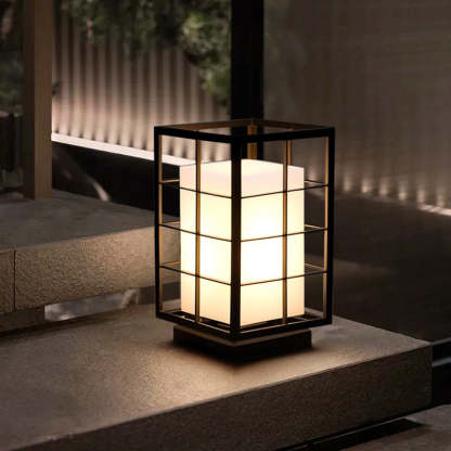 Modern Rectangle Skeleton Acrylic Landscape Light