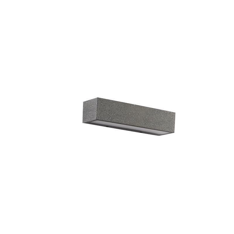 Minimalist Long Acrylic Concrete LED Wall Sconce