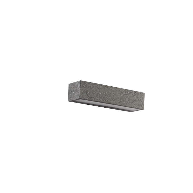 Minimalist Long Acrylic Concrete LED Wall Sconce