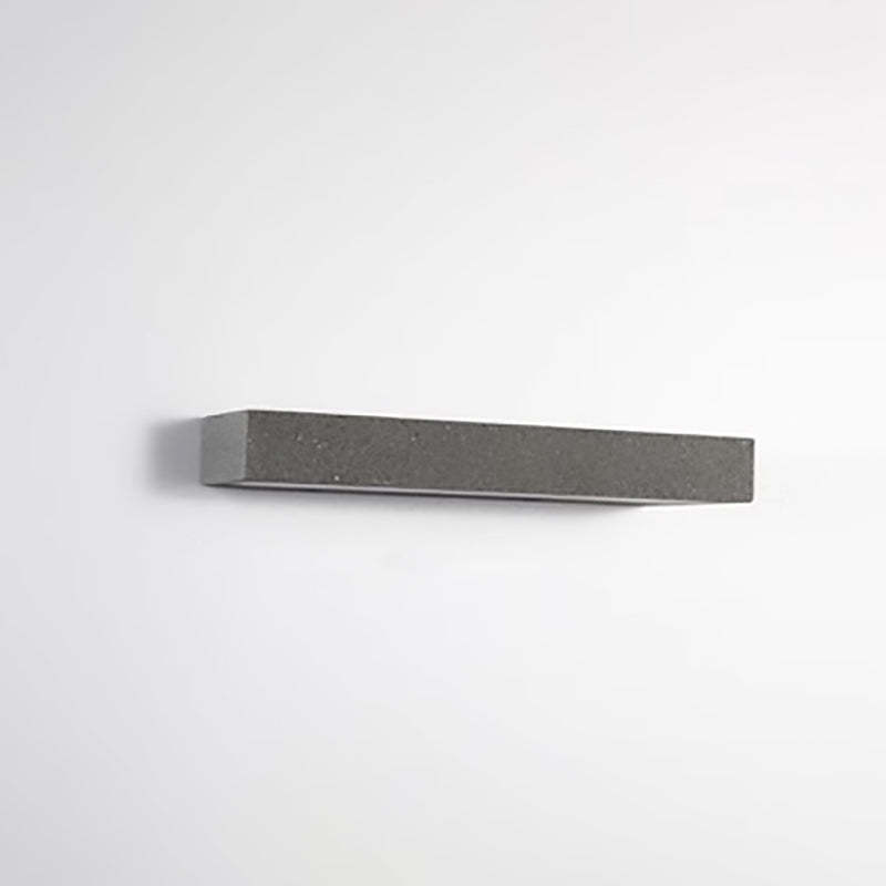 Minimalist Long Acrylic Concrete LED Wall Sconce