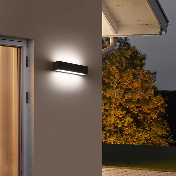 Minimalist Long Acrylic Concrete LED Wall Sconce