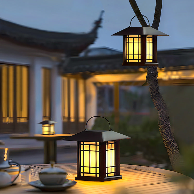 Minimalist House-Shape Square Acrylic Light
