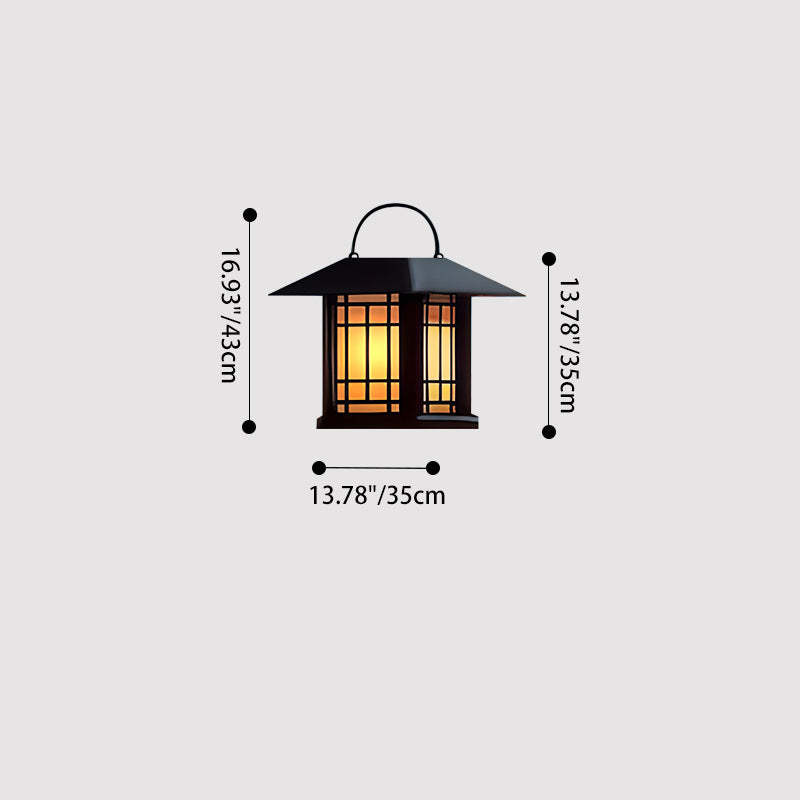 Minimalist House-Shape Square Acrylic Light
