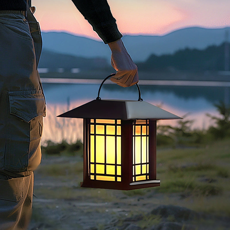 Minimalist House-Shape Square Acrylic Light