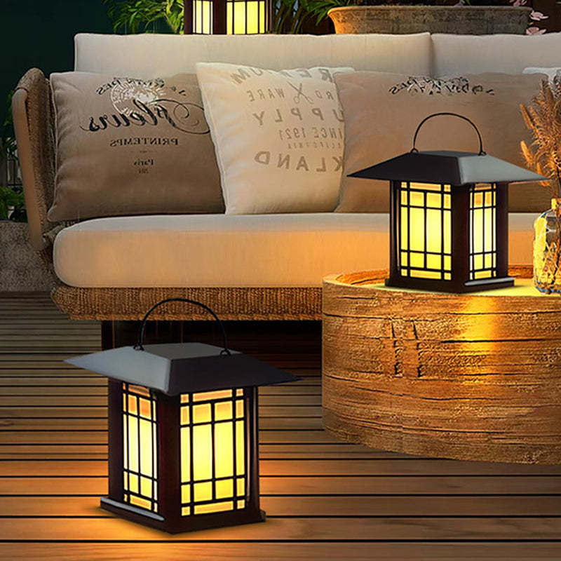 Minimalist House-Shape Square Acrylic Light