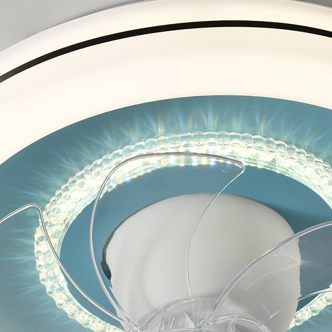 Minimalist Airplane Crown Flush Mount