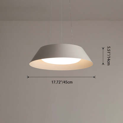 Modern Bowl Round Iron LED Chandelier