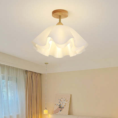 Minimalist Double Petal 1-Light Ceiling Light — 110V-120V For US/CA