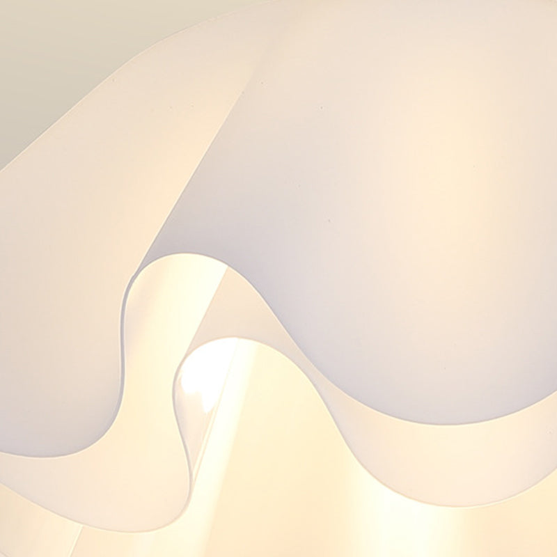 Minimalist Double Petal 1-Light Ceiling Light
