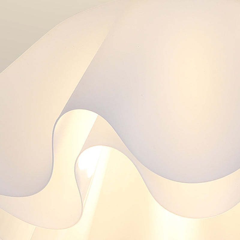 Minimalist Double Petal 1-Light Ceiling Light