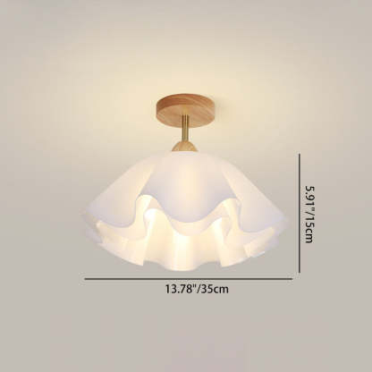 Minimalist Double Petal 1-Light Ceiling Light — 220V-240V For UK/AU