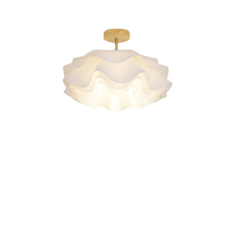 Minimalist Double Petal 1-Light Ceiling Light