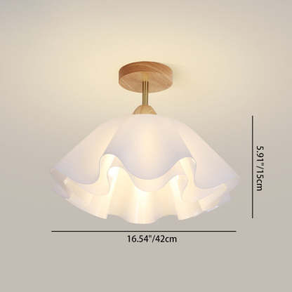 Minimalist Double Petal 1-Light Ceiling Light — 110V-120V For US/CA
