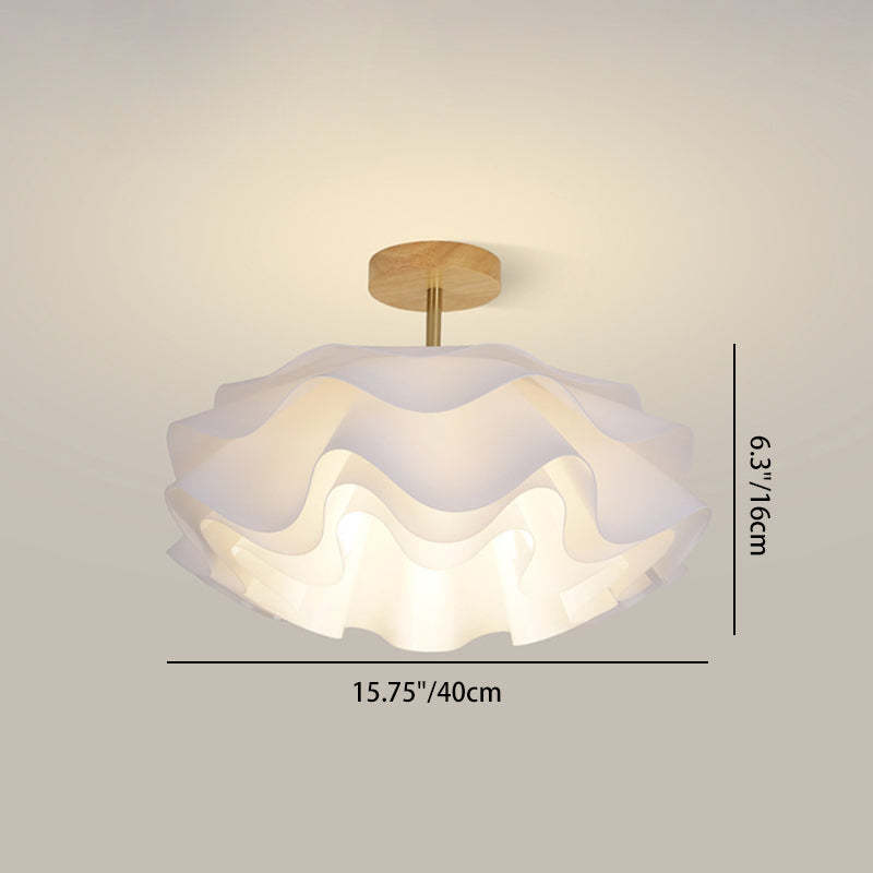 Minimalist Double Petal 1-Light Ceiling Light — 220V-240V For UK/AU
