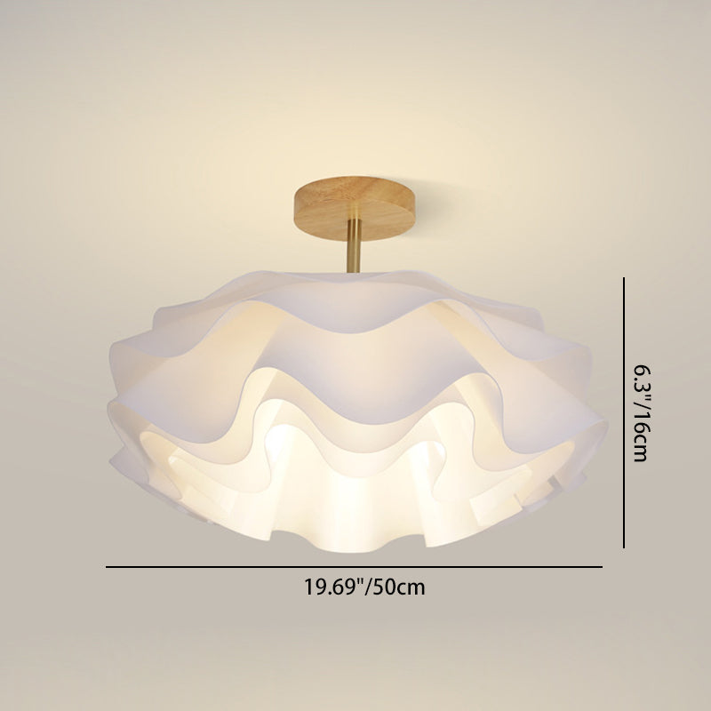 Minimalist Double Petal 1-Light Ceiling Light — 110V-120V For US/CA