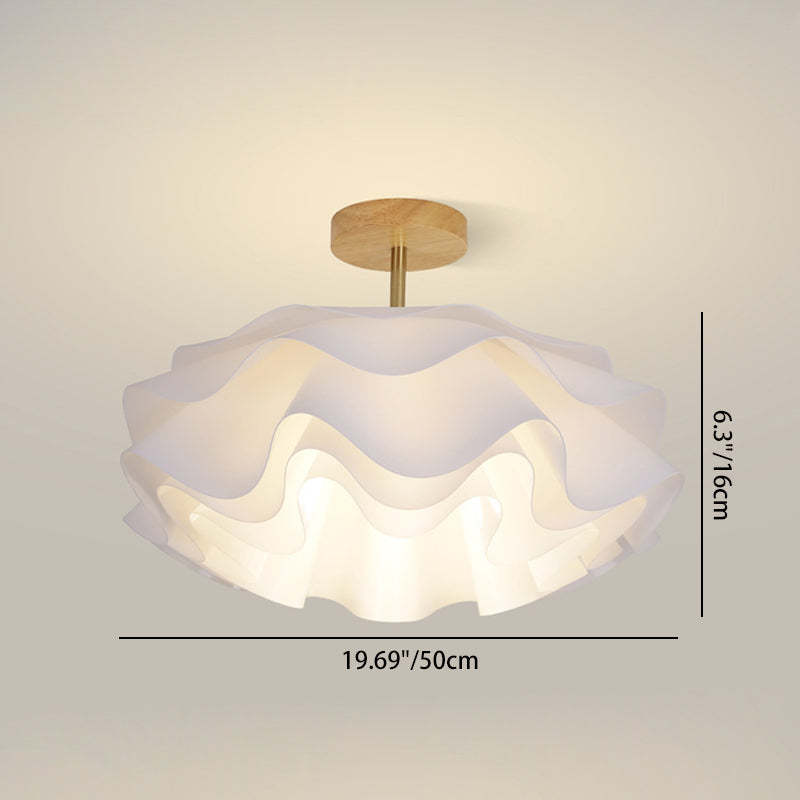 Minimalist Double Petal 1-Light Ceiling Light — 110V-120V For US/CA