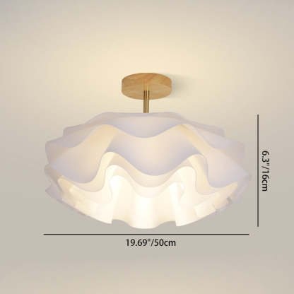 Minimalist Double Petal 1-Light Ceiling Light — 110V-120V For US/CA