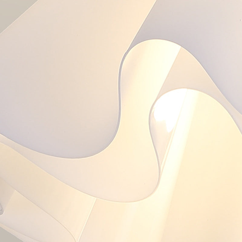 Minimalist Double Petal 1-Light Ceiling Light