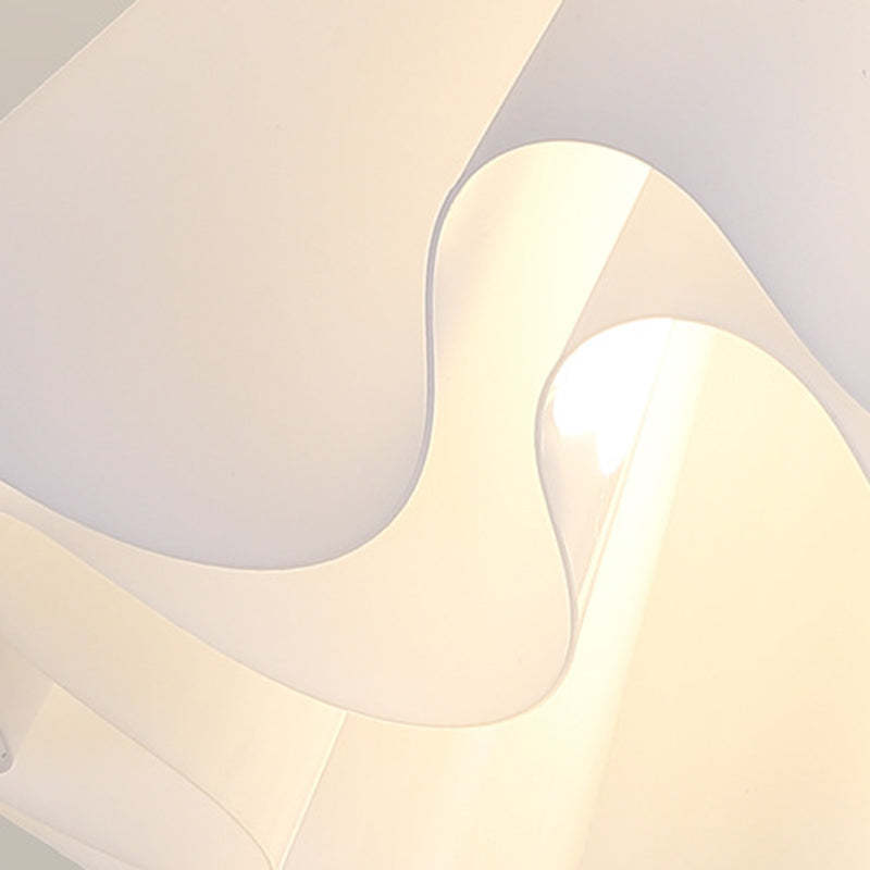 Minimalist Double Petal 1-Light Ceiling Light