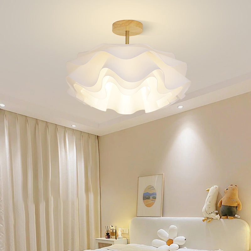 Minimalist Double Petal 1-Light Ceiling Light — 220V-240V For UK/AU