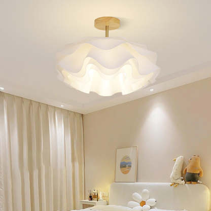 Minimalist Double Petal 1-Light Ceiling Light — 220V-240V For UK/AU