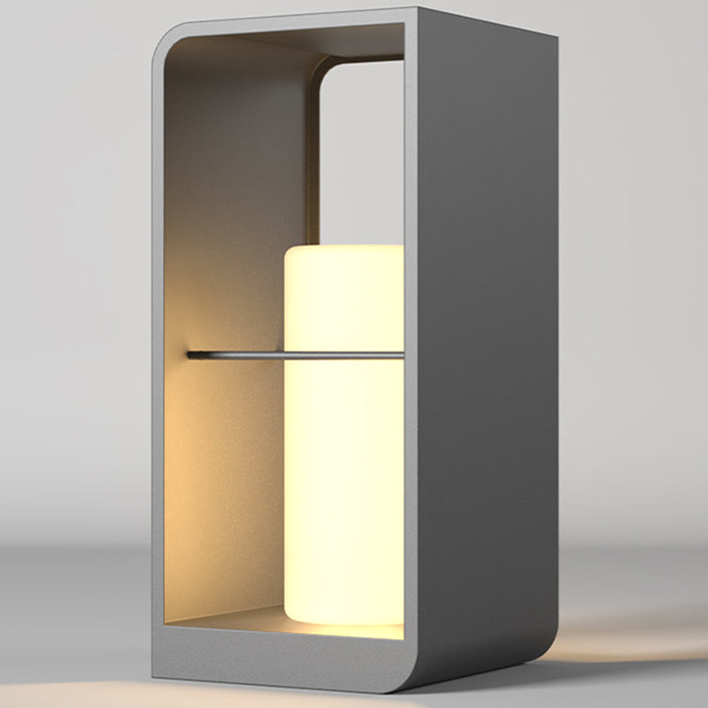 Minimalist Rectangle Cylinder Solar LED Light