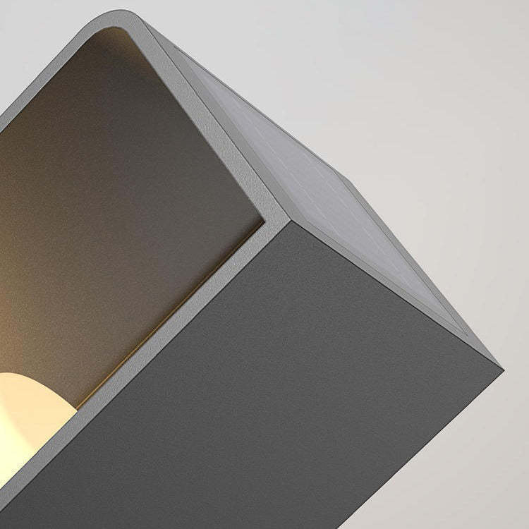 Minimalist Rectangle Cylinder Solar LED Light
