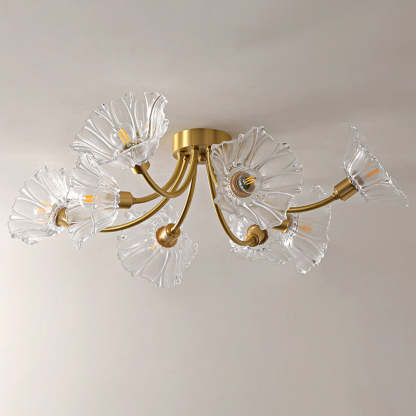 Vintage Glass Branch 3/5/8-Light Ceiling Light