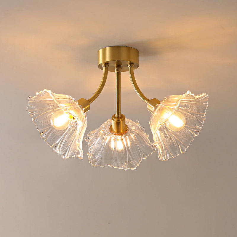 Vintage Glass Branch 3/5/8-Light Ceiling Light