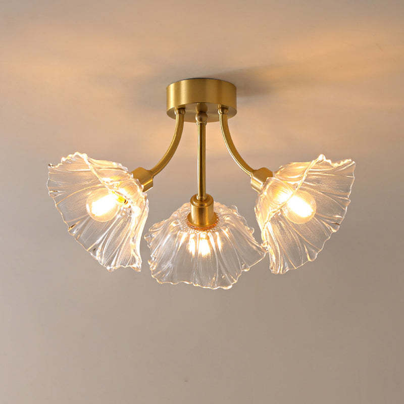 Vintage Glass Branch 3/5/8-Light Ceiling Light