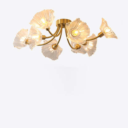 Vintage Glass Branch 3/5/8-Light Ceiling Light