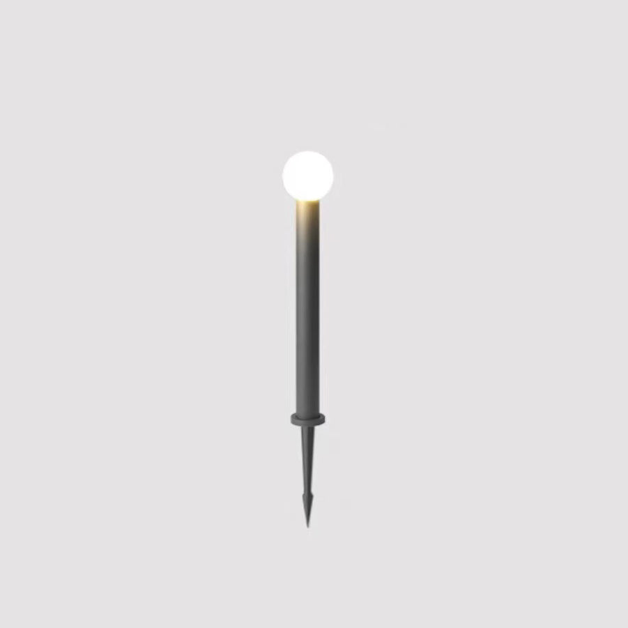 Modern Cylinder Ball Aluminum LED Landscape Light