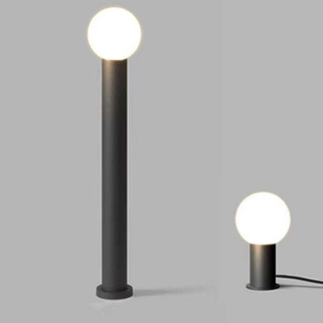 Modern Cylinder Ball Aluminum LED Landscape Light