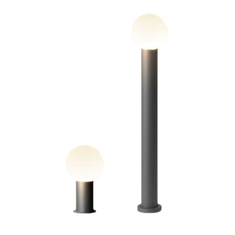 Modern Cylinder Ball Aluminum LED Landscape Light