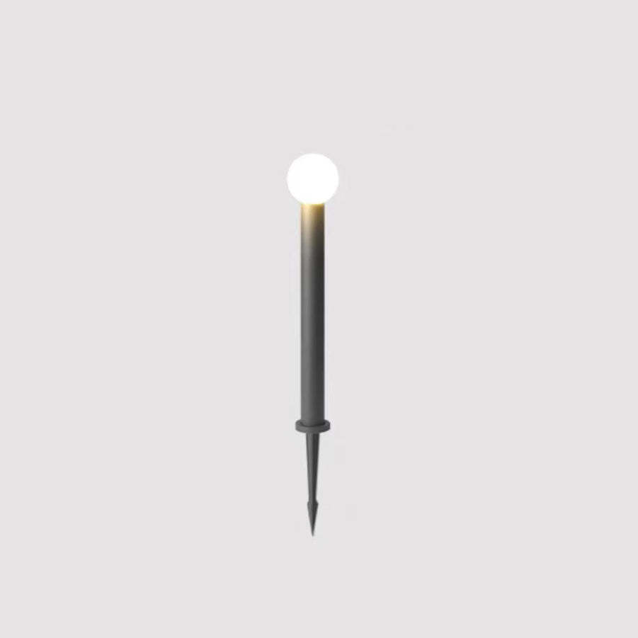 Modern Cylinder Ball Aluminum LED Landscape Light