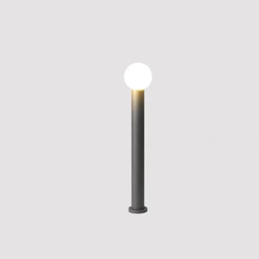 Modern Cylinder Ball Aluminum LED Landscape Light