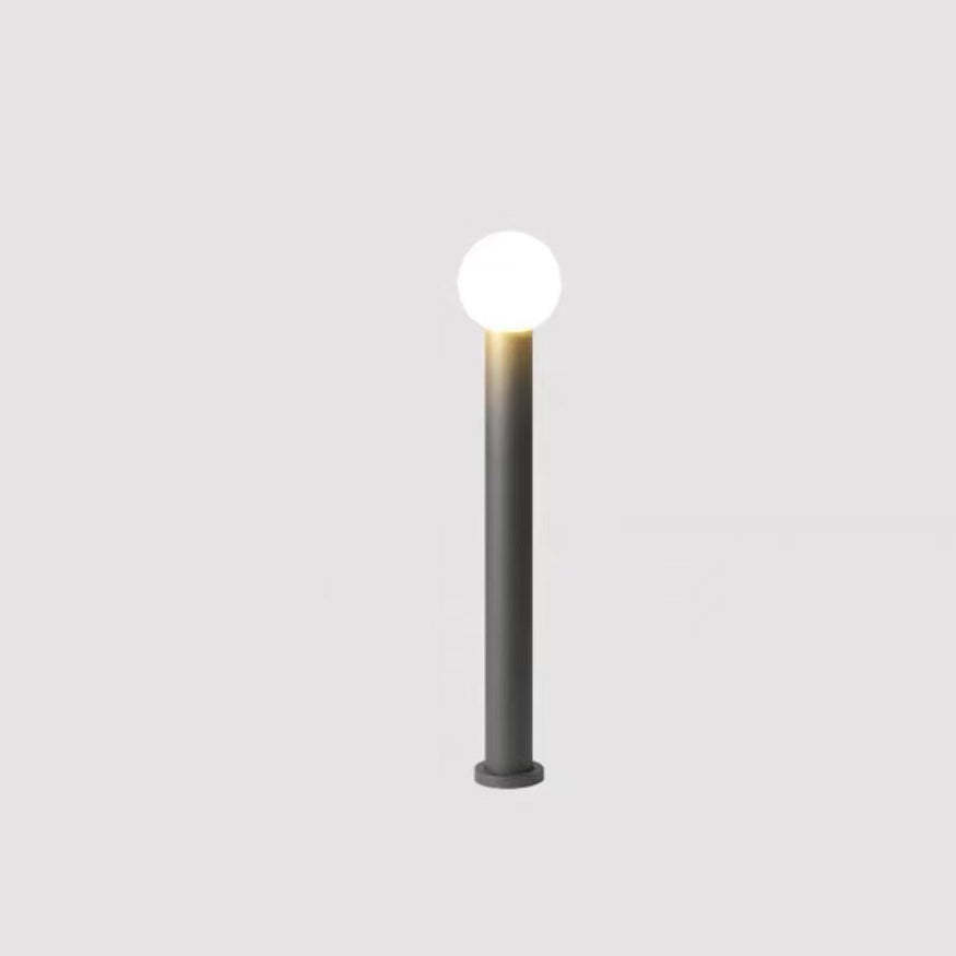 Modern Cylinder Ball Aluminum LED Landscape Light