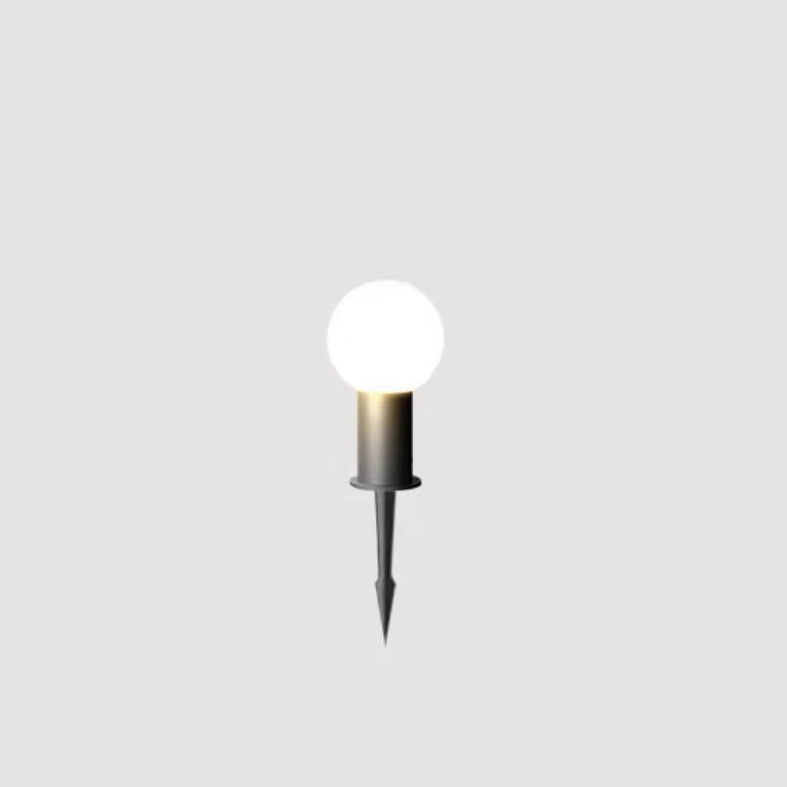Modern Cylinder Ball Aluminum LED Landscape Light