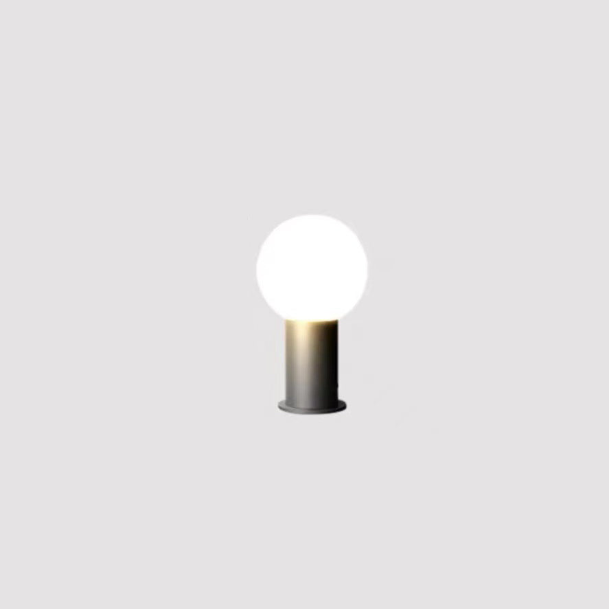 Modern Cylinder Ball Aluminum LED Landscape Light
