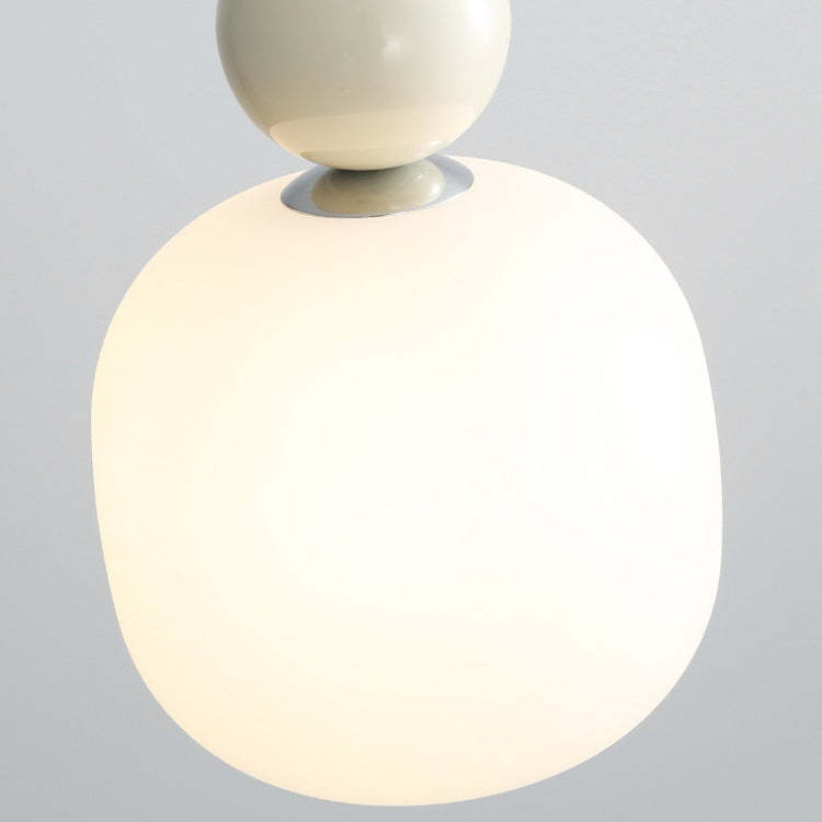 Nordic Resin Ball Cylinder Pendant Light