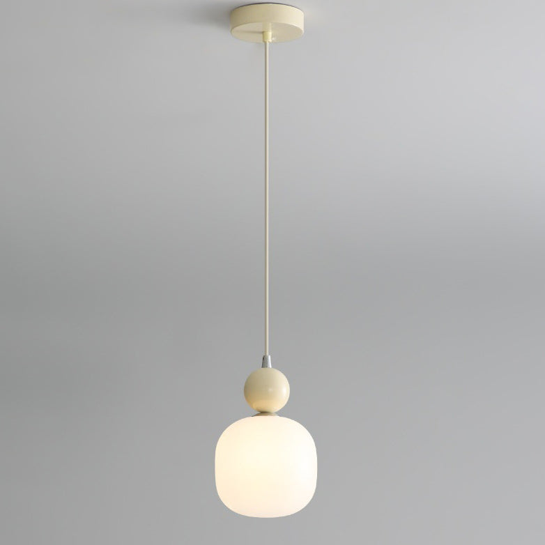 Nordic Resin Ball Cylinder Pendant Light