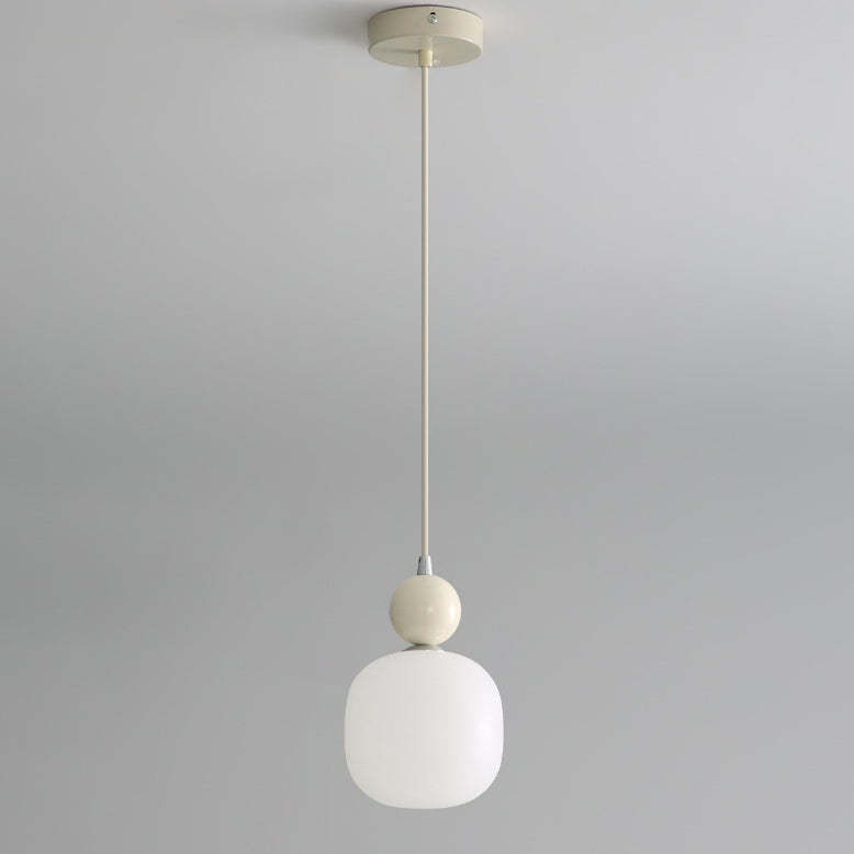 Nordic Resin Ball Cylinder Pendant Light