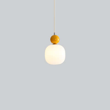Nordic Resin Ball Cylinder Pendant Light
