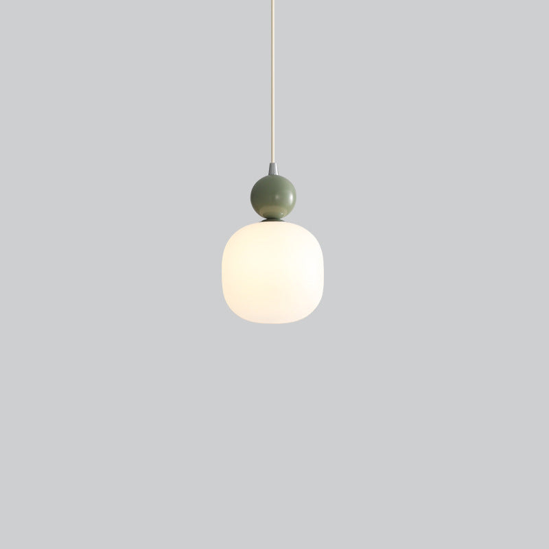Nordic Resin Ball Cylinder Pendant Light