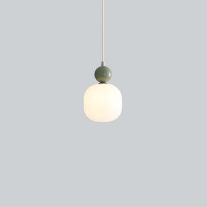 Nordic Resin Ball Cylinder Pendant Light